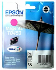 original Epson T0453, C13T04534010, Epson Stylus C64, C66, C84, C86, CX3600