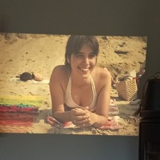 7 Dias Aus Den 60 Er 70 Er Jahren hübsche junge Frau, Mann Bikini-Fotos Erotik