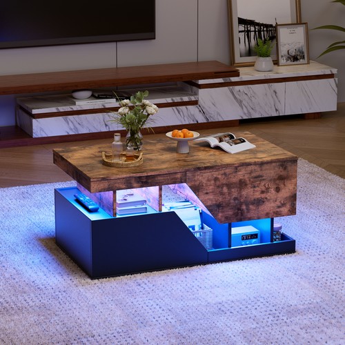 Couchtisch led wohnzimmer - couchtisch,