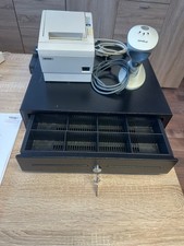 Kassenschublade mit Bondrucker und Scanner