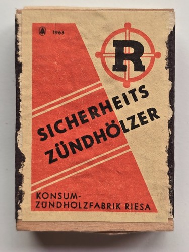 Streichholzschachtel riesa - streichholzschachtel,
