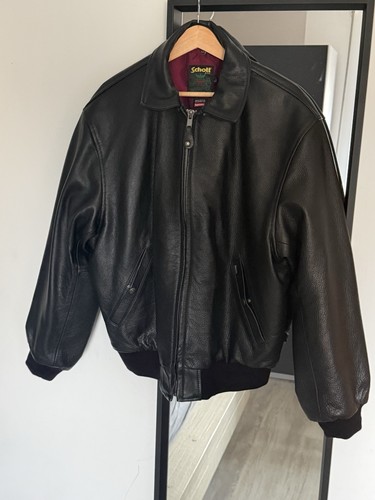 Supreme schott leather jacket - supreme,
