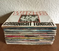 40 Singles 70-80er Sammlung Slade-Shocking Blue-Blondie-Phil Collins-ABBA-Wings