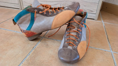 Leder think schnürpumps - leder,
