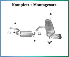 Auspuffanlage Audi A3 Sportback 1.4 TFSI Bj.04-13 Auspuff Montagesatz