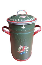 Weck Einkochtopf Bauernmalerei