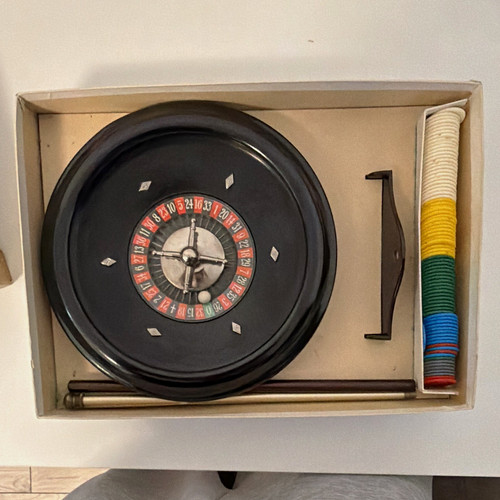 Altes roulette tischspiel - altes,