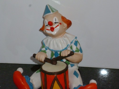 Goebel clown trommler - clown, luigi