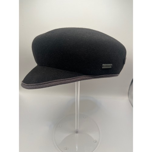 Kangol buckle mau black wool - buckle,