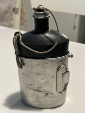 Schweizer Armee Feldflasche + Becher | 1940&1966 | Swiss Army Canteen + Cup, WW2