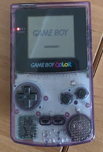 Nintendo game boy color - game,