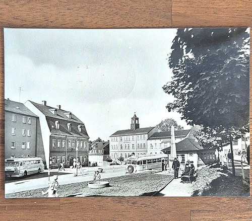 Alte ansichtskarte zwönitz - alte, ansichtskarte,