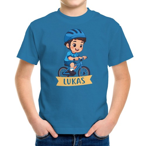 Kinder shirt jungen fahrrad - kinder,