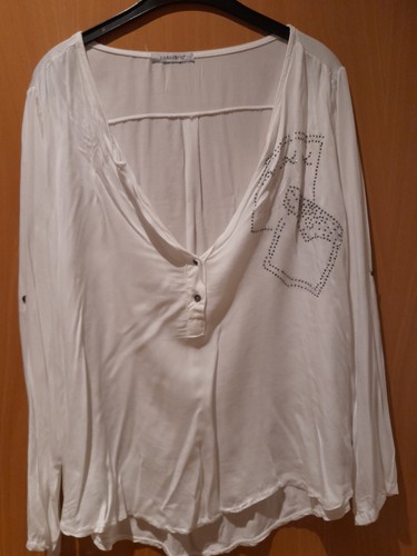 Weiße damen tunika bluse von - damen,