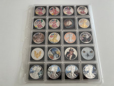 20oz  USA Silber Eagle coloriert