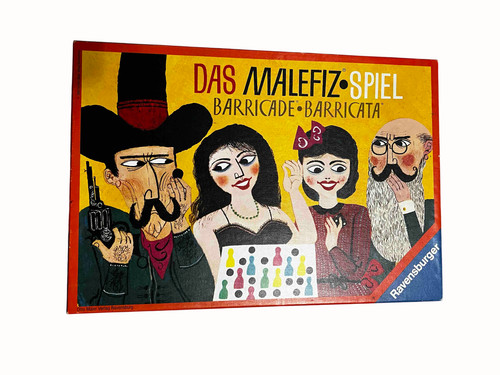 Das malefiz spiel - spiel, barricade