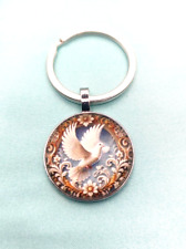 Friedenstaube Schlüsselanhänger, perfektes Geschenk für Freunde und Familie