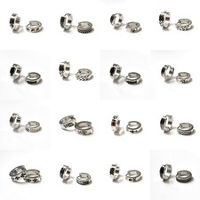 Edelstahl Creolen Schnapp