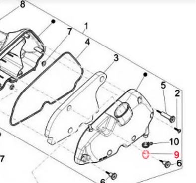 Piaggio vespa airbox - &,