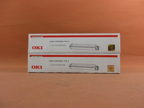 Original oki toner type 9 - oki,