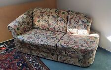 Ottomane Kanapee Schlafsofa zum Ausziehen Armlehne links Im Landhausstil