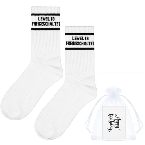 Geburtstag geschenke set - 18.,