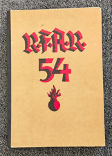 Regimentsgeschichte "Württ. Reserve Feldart. Reg. Nr. 54"