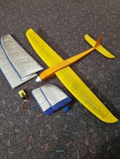 RC- Elektro-Gurke von Tim Weißbach mit einen 2S 600 Lipo und Flächentaschen.