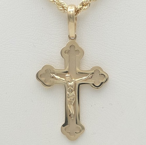 585 gold kreuz anhänger - kreuz,