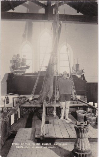 Stern the fishing lugger - stern,