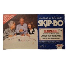 SKIP-BO Spiel AMIGO SPIELE Alte Ausgabe 1986 Blau alte Version Skip Bo Spiel