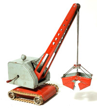 Alter MFZ Kran Bagger