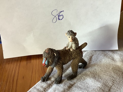 Schleich mandrill weibchen - schleich,