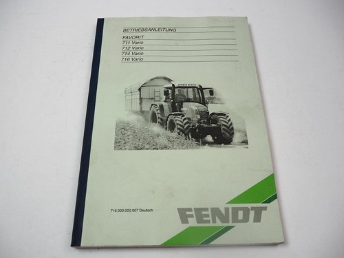 Fendt favorit vario 711 712 - fendt,