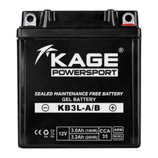 Batterie GEL KAGE YB3L-A YB3L-B für Honda MBX MTX XL Simson Star Yamaha DT RD XT
