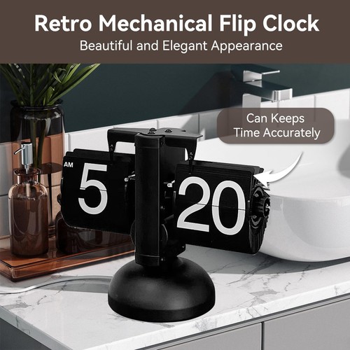 Flip down clock - down,