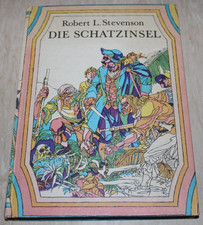DIE SCHATZINSEL von Robert L. Stevenson BUCH 1990 Abenteuer Klassiker TOP!