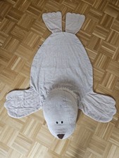 NICI Bettvorleger Teppich Walross Robbe 130 x 100 cm Rarität!