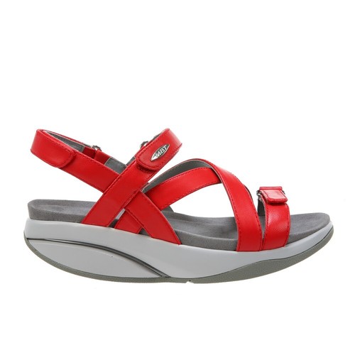 Kiburi red mbt sandalen - red,