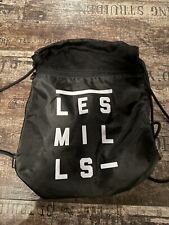 Les Mills Barre Sportbeutel/ Rucksack Schwarz Sehr Gut