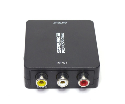 Cinch auf hdmi adapter - auf,