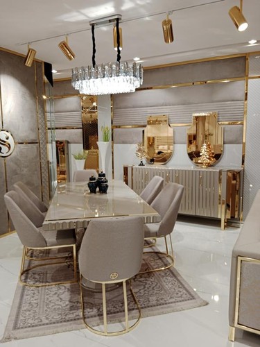 Luxus esszimmer set - esstisch, +