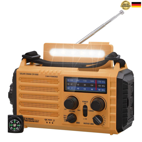 Tragbares solar radio mit - tragbares,