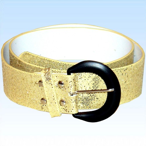 Gürtel gold glitzernd 110cm - gürtel,