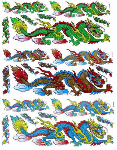 Drachen aufkleber sticker - drachen,