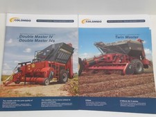 COLOMBO peanut harvester Twin Master, Double Master Prospekte englisch ( 8262 )