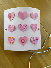 Haba Wandlampe rosa mit Herzen