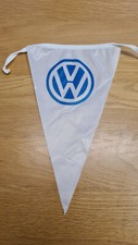 VW Wimpel/Fahne f. Peilstab Antenne Käfer 181 Thing T1 T2 Ovali Brezel Brezl usw