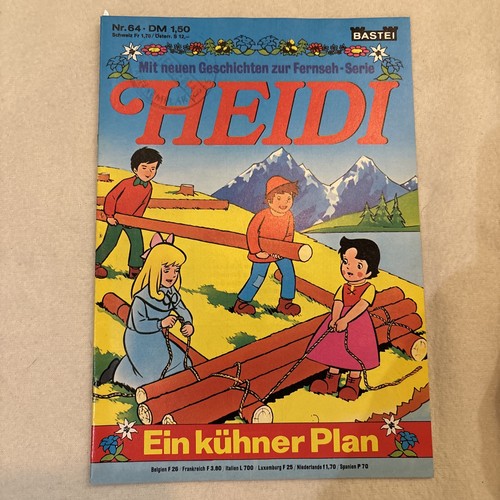 Heidi comicheft 64 ein - comicheft, nr.