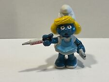 Schlümpfe Schlumpf Figur Schleich 20139 Krankenschwester Schlumpfine Hongkong 4